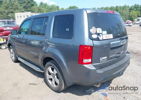 2013 Honda Pilot Ex-L from USA, damaged, VIN 5FNYF4H54DB019375